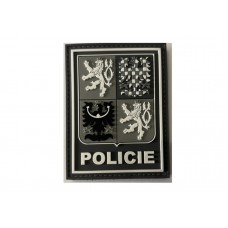 Nášivka PVC rukávový znak Policie - tmavý