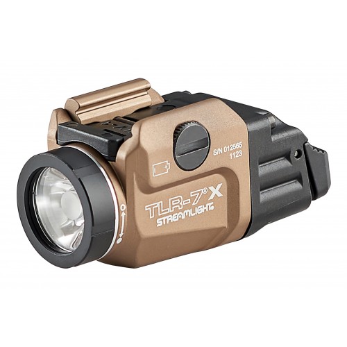 Podvěsná svítilna Streamlight TLR-7 X - 725 lm - akumulátor - hnědá