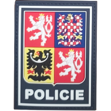 Nášivka PVC rukávový znak Policie