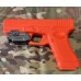 Podvěsná zbraňová svítilna Nitecore NPL25GL - 900 Lm s zelený laser