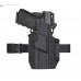 Univerzální pouzdro pistol-svítilna Mega-Fit s platforma